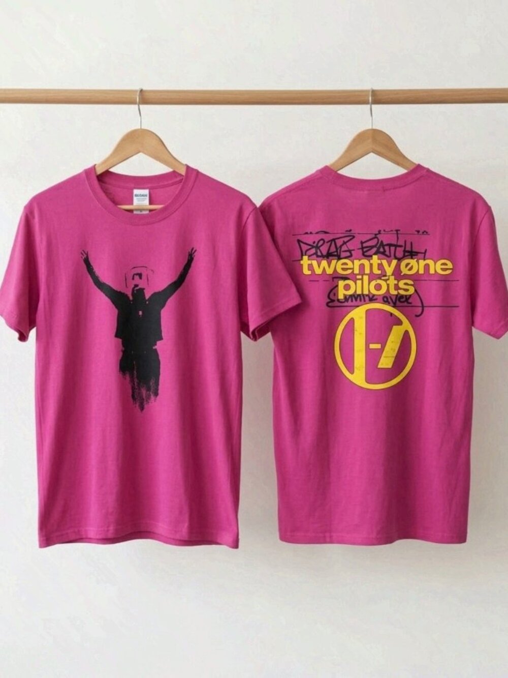 Twenty One Pilots Europe Festival Tour 2026 Merch Tee T-Shirt Reprint